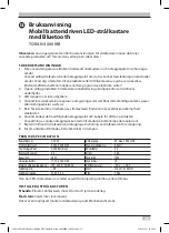 Preview for 23 page of brennenstuhl TORAN 4000 MBA Operating Instructions Manual