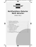 Preview for 1 page of brennenstuhl WMV Plus Operating Instructions Manual