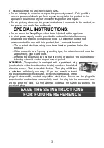 Preview for 3 page of Brentwood Appliances DF-720 Operating And Safety Instructions Manual