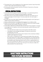 Предварительный просмотр 3 страницы Brentwood Appliances FP-544S Operating And Safety Instructions Manual