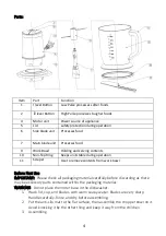 Предварительный просмотр 4 страницы Brentwood Appliances FP-544S Operating And Safety Instructions Manual