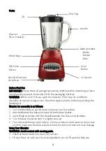 Preview for 4 page of Brentwood Appliances JB-920B Operating And Safety Instructions Manual