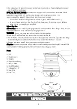 Preview for 3 page of Brentwood Appliances KT-1508BK Operating And Safety Instructions Manual