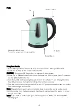 Preview for 4 page of Brentwood Appliances KT-1710BL Operating And Safety Instructions Manual