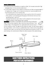 Предварительный просмотр 3 страницы Brentwood Appliances TS-1010 Operating And Safety Instructions Manual