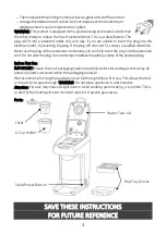 Предварительный просмотр 3 страницы Brentwood Appliances TS-110BK Operating And Safety Instructions Manual