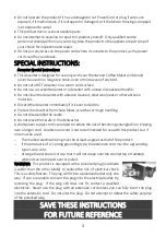 Preview for 3 page of Brentwood Appliances TS-213BK Operating And Safety Instructions Manual