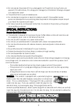 Preview for 3 page of Brentwood Appliances TS-216 Operating And Safety Instructions Manual