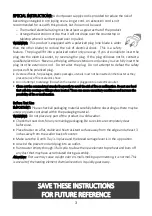 Preview for 3 page of Brentwood Appliances TS-270BK Operating And Safety Instructions Manual