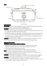 Preview for 4 page of Brentwood Select SC-157BK Operating And Safety Instructions Manual