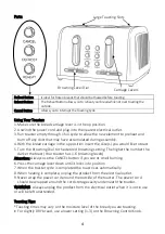 Preview for 4 page of Brentwood Select TS-226S Operating And Safety Instructions Manual