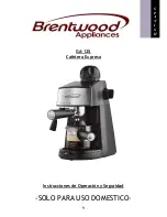 Предварительный просмотр 9 страницы Brentwood GA-125 Operating And Safety Instructions Manual