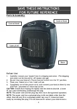 Preview for 4 page of Brentwood H-C1601 Operating And Safety Instructions Manual