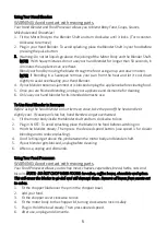 Preview for 5 page of Brentwood HB-33W Operating And Safety Instructions Manual