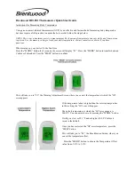 Brentwood IRT-901 Quick Start Manual preview