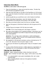 Preview for 5 page of Brentwood SM-1152 Operating And Safety Instructions Manual