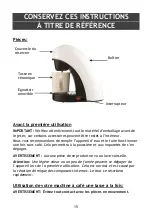 Preview for 15 page of Brentwood TS-112B Operating And Safety Instructions Manual