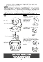 Предварительный просмотр 3 страницы Brentwood TS-1410BL Operating And Safety Instructions Manual