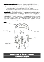 Предварительный просмотр 7 страницы Brentwood TS-1425BL Operating And Safety Instructions Manual