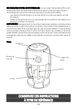 Предварительный просмотр 10 страницы Brentwood TS-1425BL Operating And Safety Instructions Manual