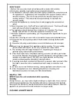 Preview for 4 page of Brentwood TS-250 Safety Instructions & Recipes