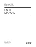 Breo iDream1260 User Manual preview