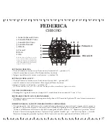 Preview for 17 page of BRERA CLASSICO CHRONO Manual