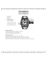 Preview for 25 page of BRERA CLASSICO CHRONO Manual