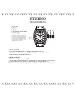 Preview for 41 page of BRERA CLASSICO CHRONO Manual