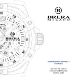 Предварительный просмотр 1 страницы BRERA SUPERSPORTIVO EVO AUTOMATIC Instruction Manual