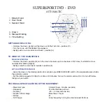 Предварительный просмотр 4 страницы BRERA SUPERSPORTIVO EVO AUTOMATIC Instruction Manual