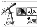 Preview for 3 page of Bresser Junior 70/900 EL Operating Instructions Manual