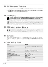 Предварительный просмотр 22 страницы Bresser 0510540 Instruction Manual