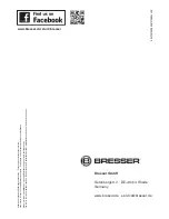 Preview for 28 page of Bresser 7007400 Instruction Manual