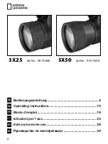 Preview for 2 page of Bresser 90-75000 Operating Instructions Manual