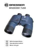 Bresser BINOCOM 7x50 Operating Instructions Manual preview