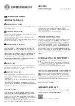 Предварительный просмотр 2 страницы Bresser BR-SP60 Instruction Manual