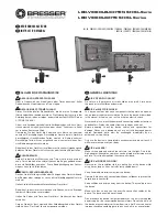 Bresser F001341SH Instruction Manual предпросмотр