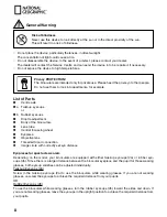 Preview for 8 page of Bresser FERNGLAS Operating Instructions Manual