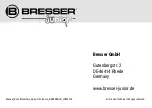 Предварительный просмотр 36 страницы Bresser Junior Roof Operating Instructions Manual