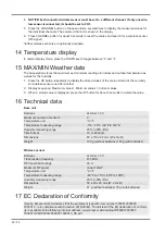 Предварительный просмотр 20 страницы Bresser MyClimate Thermo-Hygro Instruction Manual