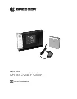 Bresser MyTime Crystal P Colour Instruction Manual предпросмотр