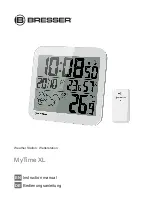 Предварительный просмотр 1 страницы Bresser MyTime XL Instruction Manual