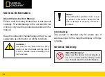 Preview for 8 page of Bresser National Geographic 861026 Operating Instructions Manual