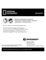 Предварительный просмотр 40 страницы Bresser National Geographic 9683100 Operating Instructions Manual