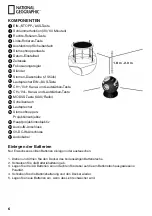 Preview for 6 page of Bresser National Geographic Astro Planetarium Multimedia Operating Instructions Manual