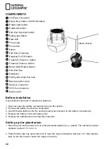 Preview for 12 page of Bresser National Geographic Astro Planetarium Multimedia Operating Instructions Manual