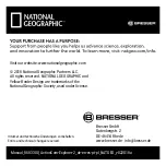 Preview for 84 page of Bresser National Geographic EXPLORER 2 Operating Instructions Manual