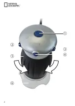 Preview for 2 page of Bresser NATIONAL GEOGRAPHIC UNIVERSAL MICROSCOPE 20X/200X Operating Instructions Manual