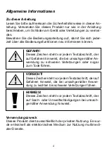 Preview for 4 page of Bresser TemeoTrend LB Instruction Manual